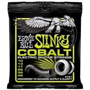 Corzi chitara electrica Ernie Ball Cobalt Regular Slinky 10-46
