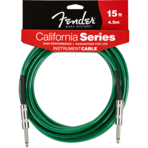 Cablu Fender California 20/6M Surf Green